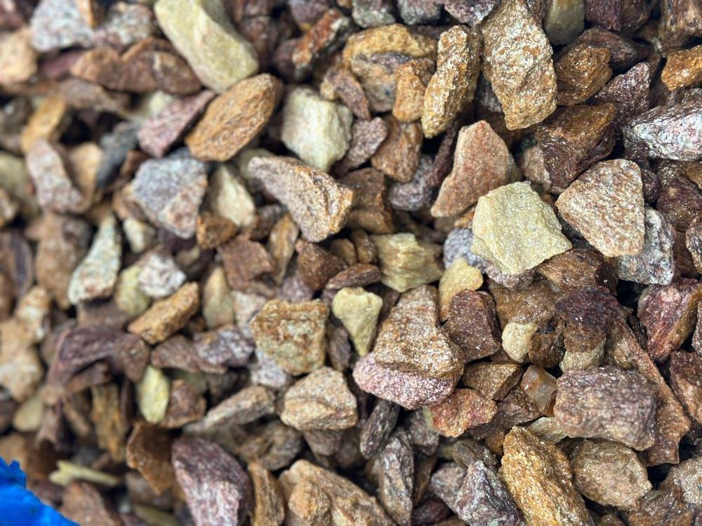 Златолит персиковый декоративная каменная крошка купить в Видном