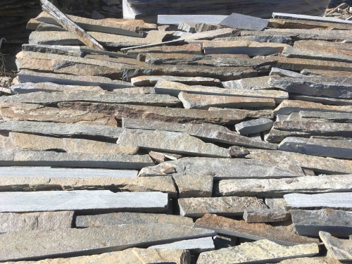 Горбушка златолит мультиколор для облицовки купить в Видном