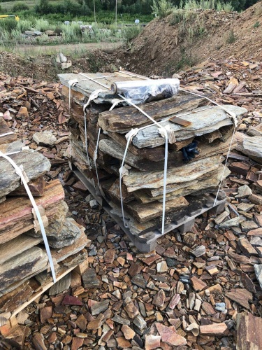 Плитняк кора дерева 50-100мм для пошаговых дорожек купить в Видном