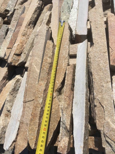 Горбушка златолит золотистый для облицовки купить в Видном