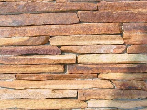 Горбушка златолит золотистый для облицовки купить в Видном