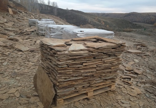 Плитняк кора дерева для цоколя, отмостки купить в Видном