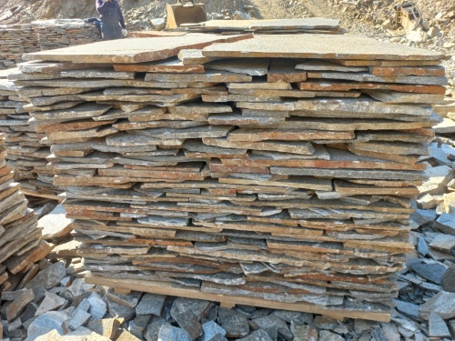 Плитняк серицит облицовочный 10-20мм купить в Видном